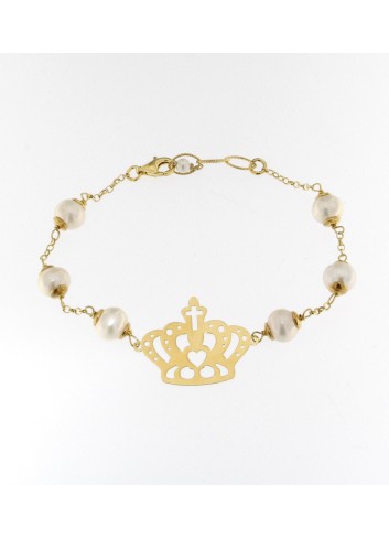 Bracciale Linea Queen con perle