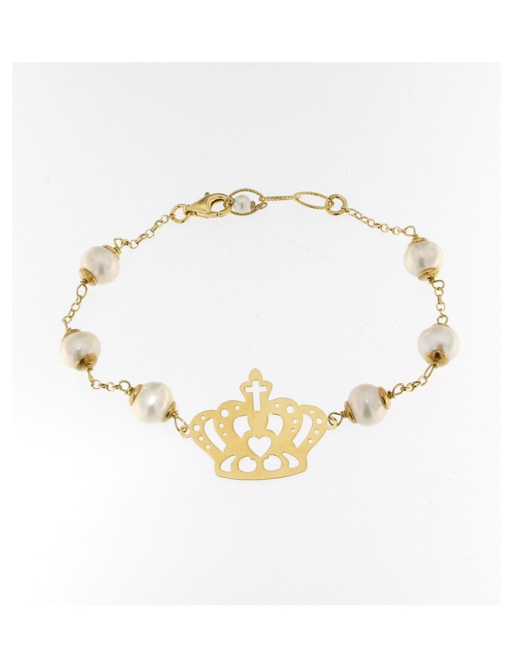 Bracciale Linea Queen con perle Bracciale Linea Queen con perle